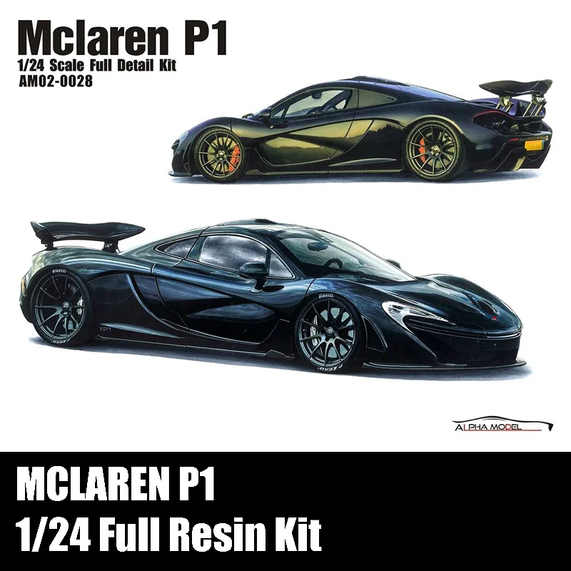 1/24 Alpha Model Mclaren P1 Full Resin Model Kit AM02-0028