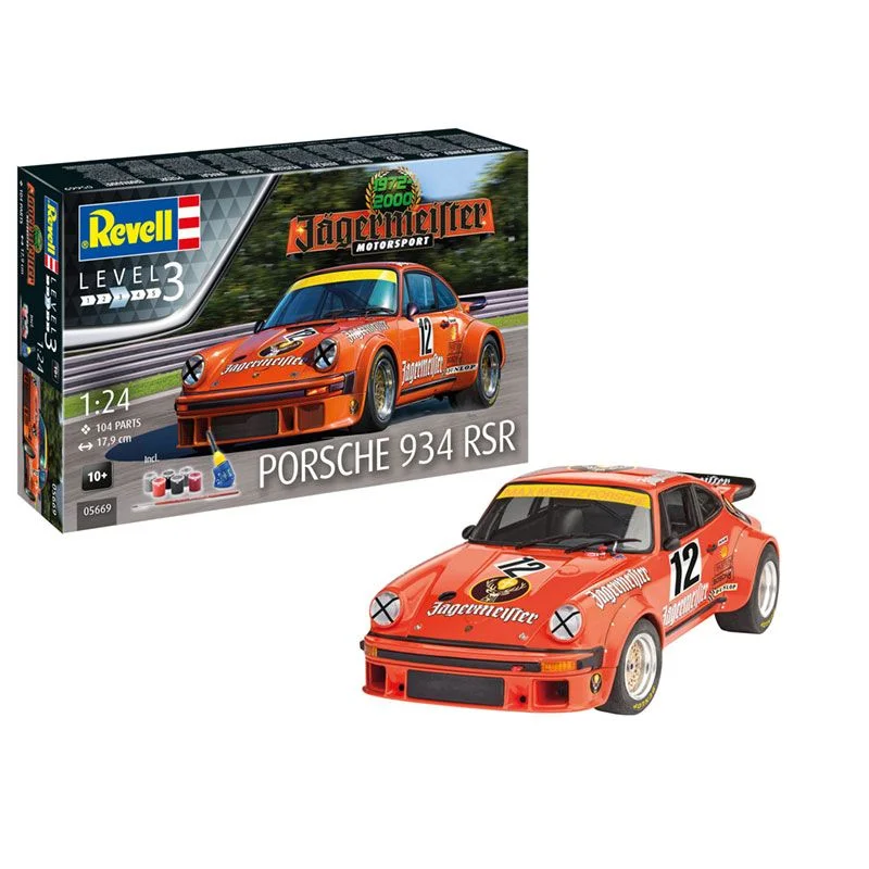 1/24 1972-2000 Jägermeister Motorsport Porsche 934 RSR