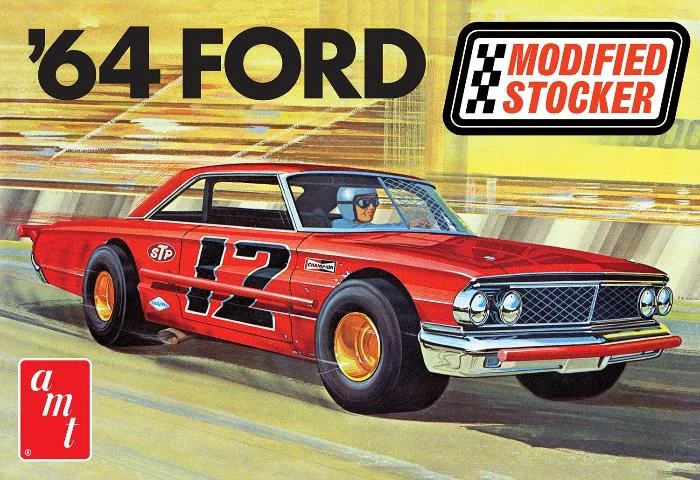 1/25 1964 Ford Galaxie Modified Stocker Plastic Model Kit