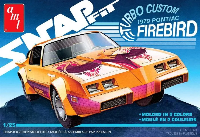 1/25 1979 Pontiac Firebird "Turbo Custom" (Snap) Plastic Model Kit