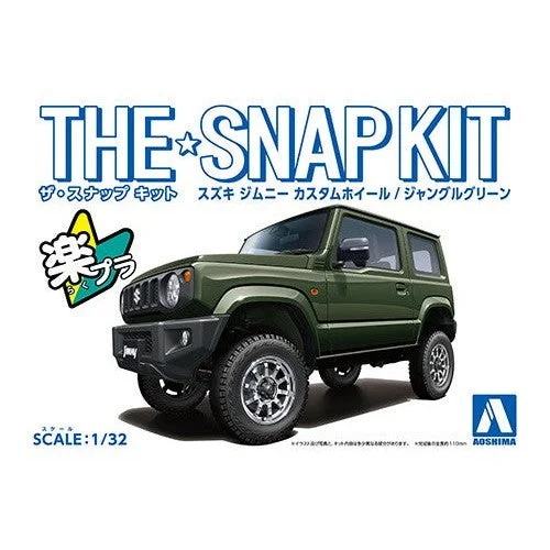 1/32 SNAP SUZUKI JIMNY CUSTOM WHEEL (Jungle Green)