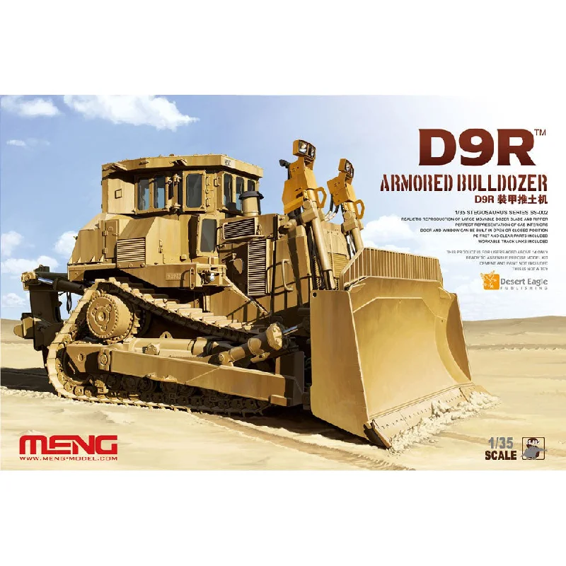 1/35 D9R Armored Bulldozer Plastic Model Kit