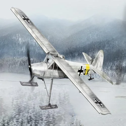 1/35 Fieseler Fi-156 C-3 Skiplane Plastic Model Kit