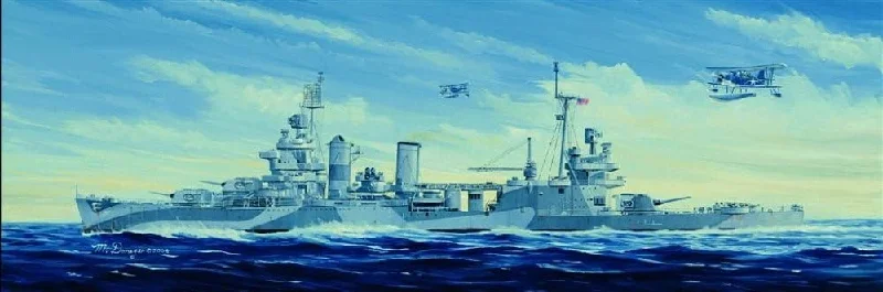 USS San Francisco CA-38 "1942" (1/350th Scale) Plastic Model Kit