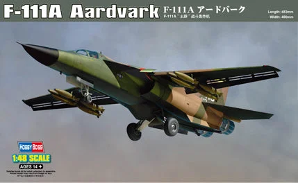 1/48 F-111A Aardvark Plastic Model Kit