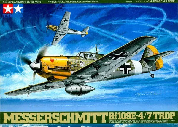 1/48 Messerschmitt Bf109E-4/7 Trop 61063