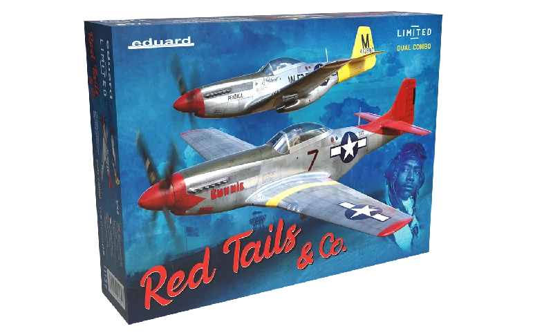 P-51D 'Red Tails & Co.' Dual Combo (1/48th Scale) Plastic Model Kit