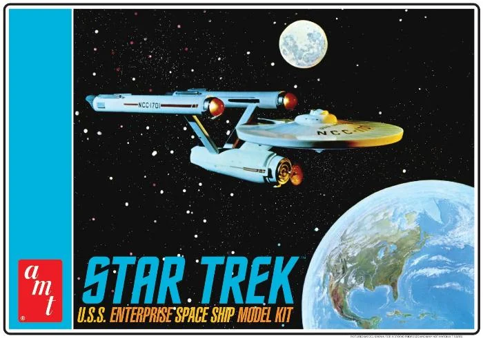 1/650 Star Trek Classic U.S.S. Enterprise Plastic Model Kit