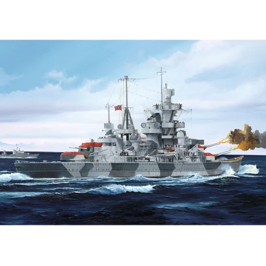 05776 1/700 German Cruiser Admiral Hipper 1941 Plastic Model Kit