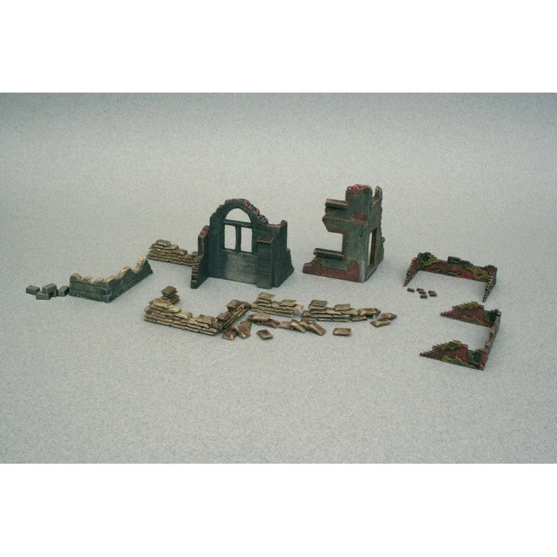 1/72 WWII Walls and Ruins