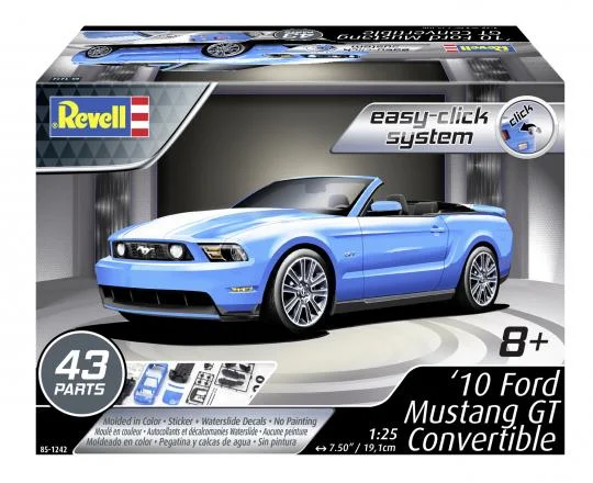 10 Mustang GT (1/25 Scale) Vehicle Model Kit