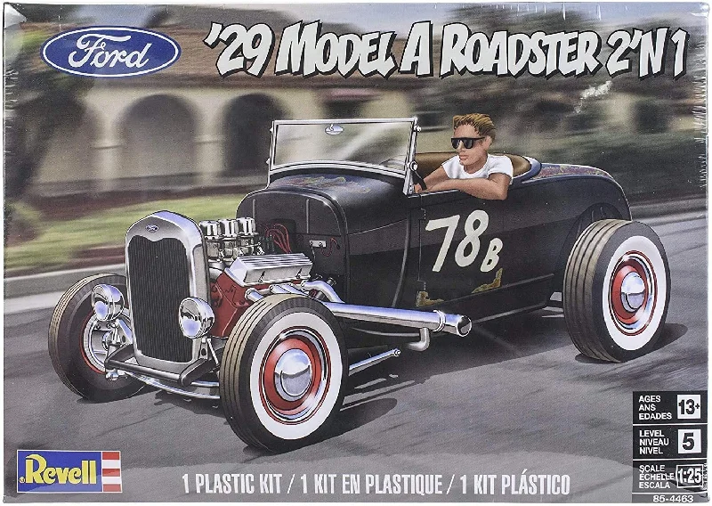 1929 Model A Roadster (1/25 Scale) Vehicle Model Kit