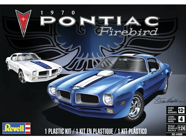 1970 Pontiac Firebird (1/24th Scale) Plastic Vehicle Model Kit