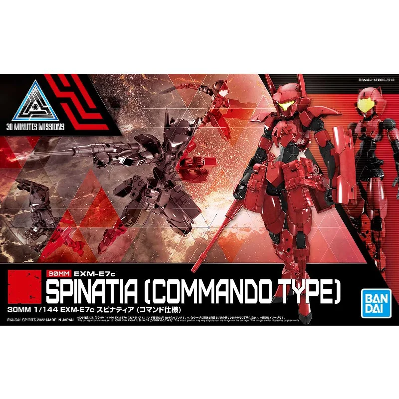 30MM EXM-E7c Spinatia [Commando Type] (1/144 Scale) Plastic Gundam Model Kit