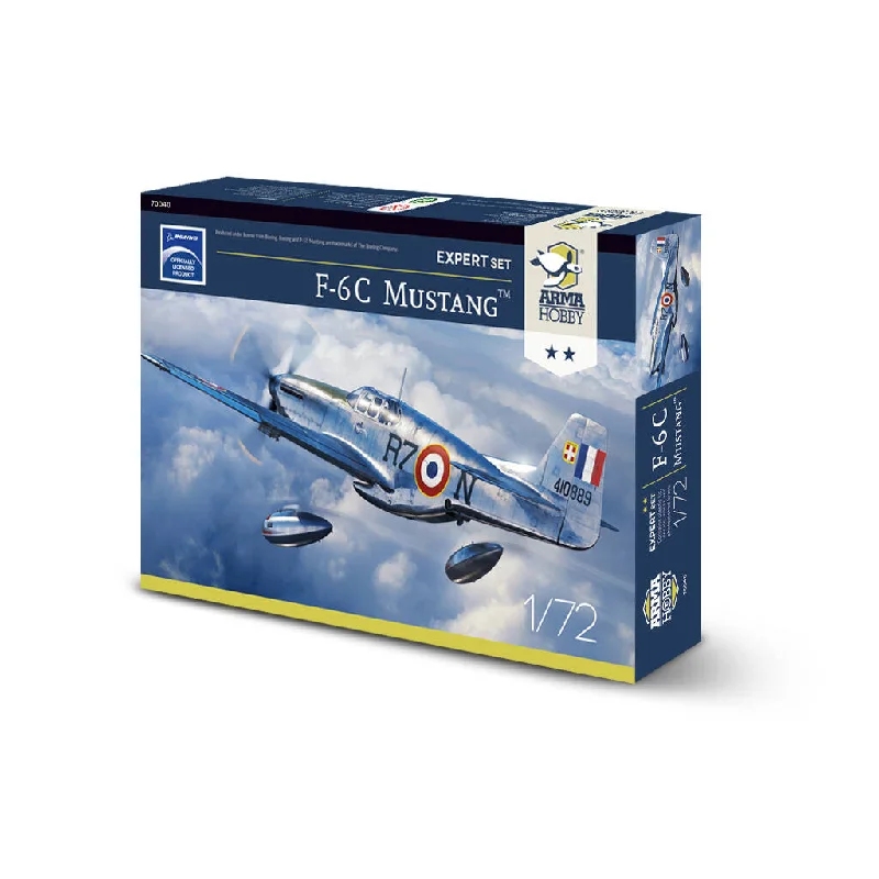 70040 1/72 F6C Mustang Plastic Model Kit