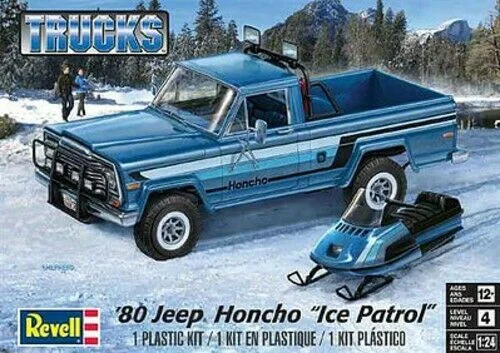 80 Jeep Honcho (1/25 Scale) Vehicle Model Kit