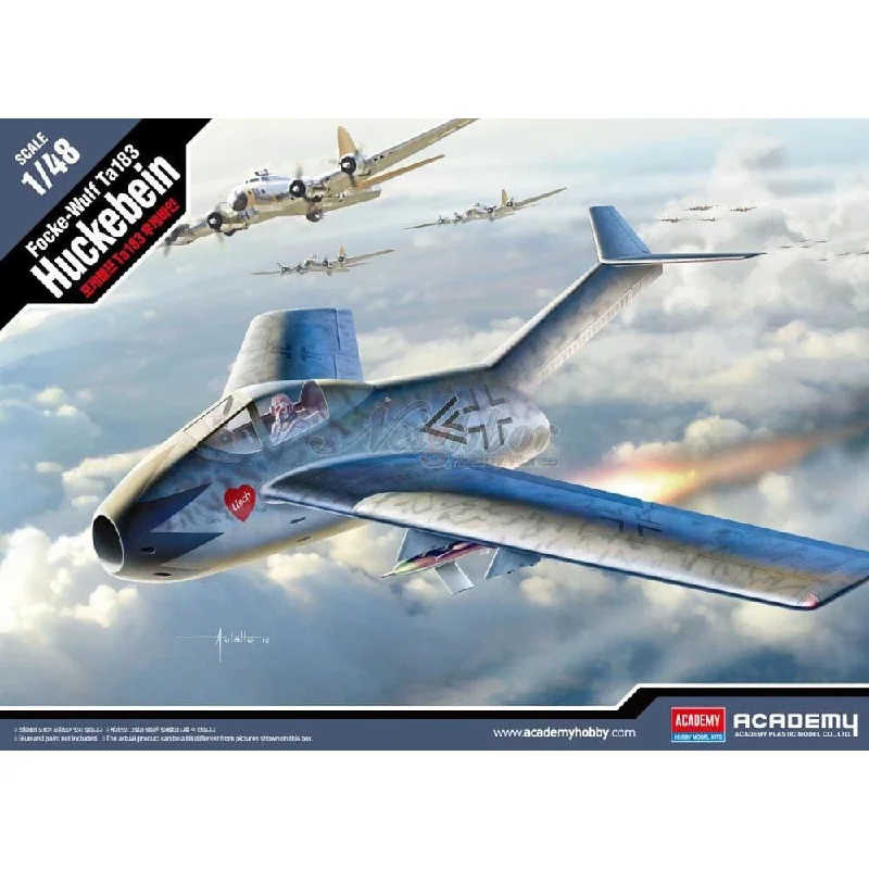 12327 1/48 FockeWulf Ta183 Huckebein Plastic Model Kit