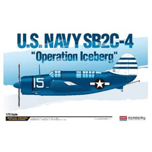 12545 1/72 U.S.Navy SB2C4 Operation Iceberg Le: Helldiver Plastic Model Kit