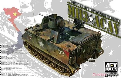 AF35113 1/35 M113A1 ACAV Plastic Model Kit