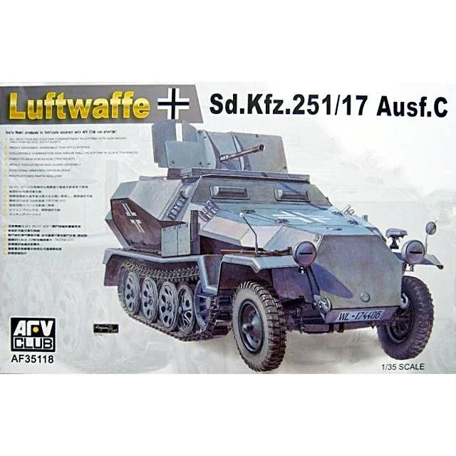 AF35118 1/35 German Sd.Kfz.25 Ausf.C. Late Type Plastic Model Kit