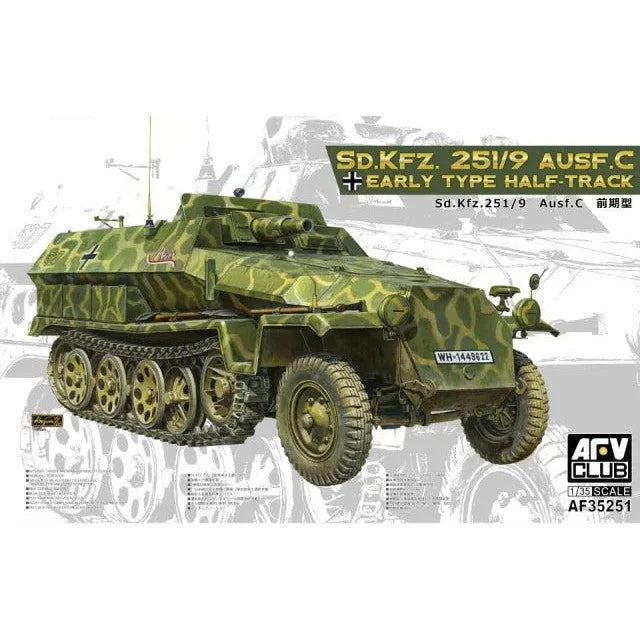 AF35251 1/35 Sd.Kfz.251 25 Ausf.C Early Type Plastic Model Kit