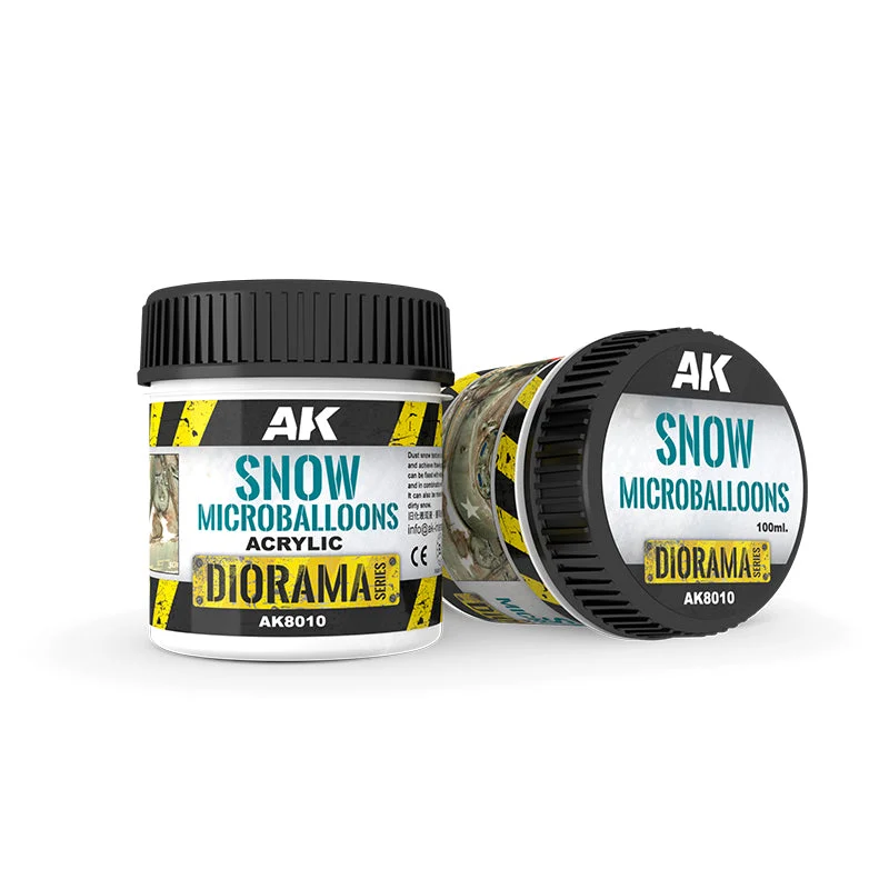 AK Acrylic Snow Microballons 100mL