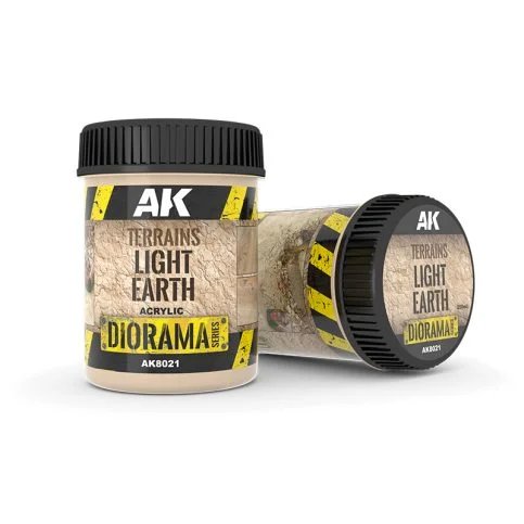 AK Acrylic Terrains Light Earth 250mL