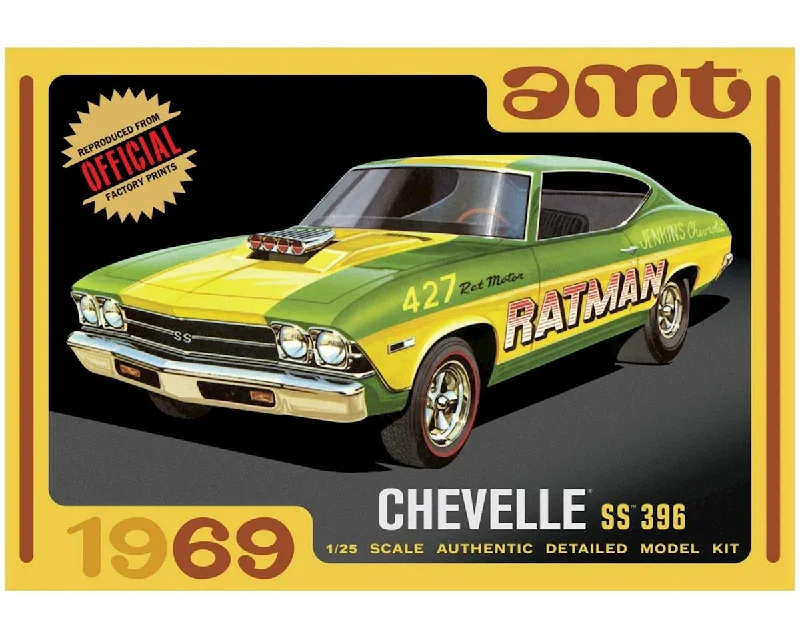 AMT 1/25 1969 Chevy Chevelle Hardtop