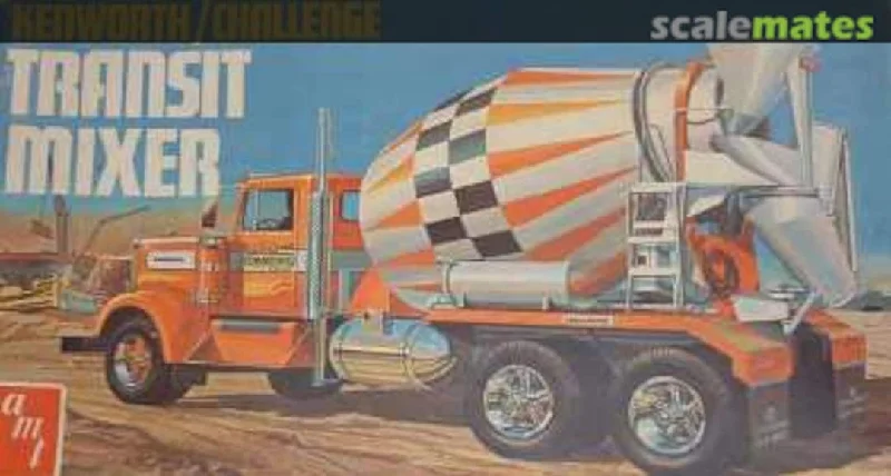 AMT 1/25 Kenworth Challenge Transit Cement Mixer