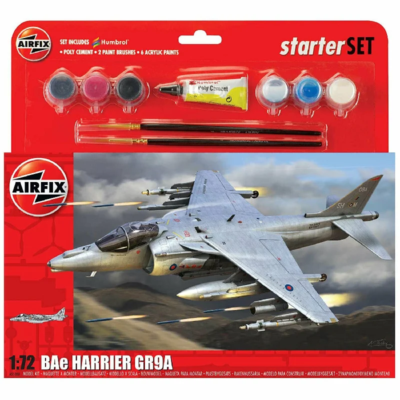 BAE Harrier GR9A (1/72 Scale) Starter Aircraft Kit