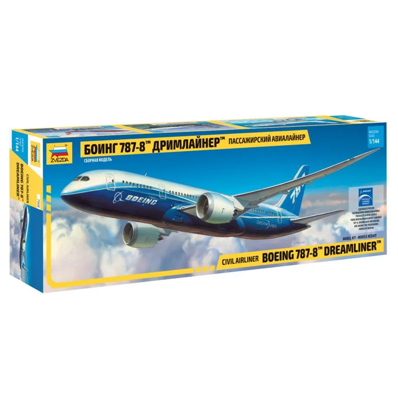 Boeing 787-9 Dreamliner 1/144 Scale Plastic Model Kit