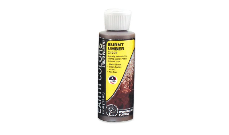 Burnt Umber Earth Color 4oz Woodland Scenics 1222