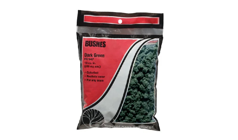 Dark Green Bushes Bag