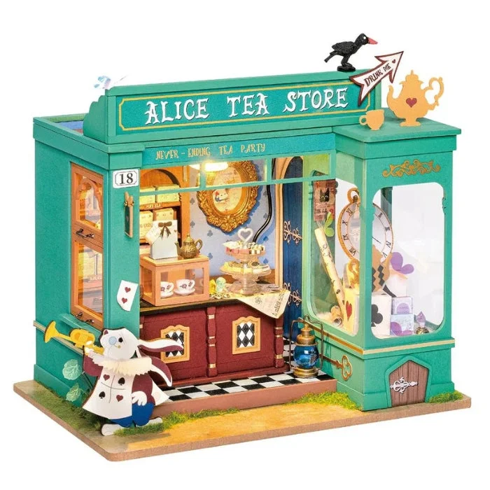 DIY Mini House Alice's Tea Store