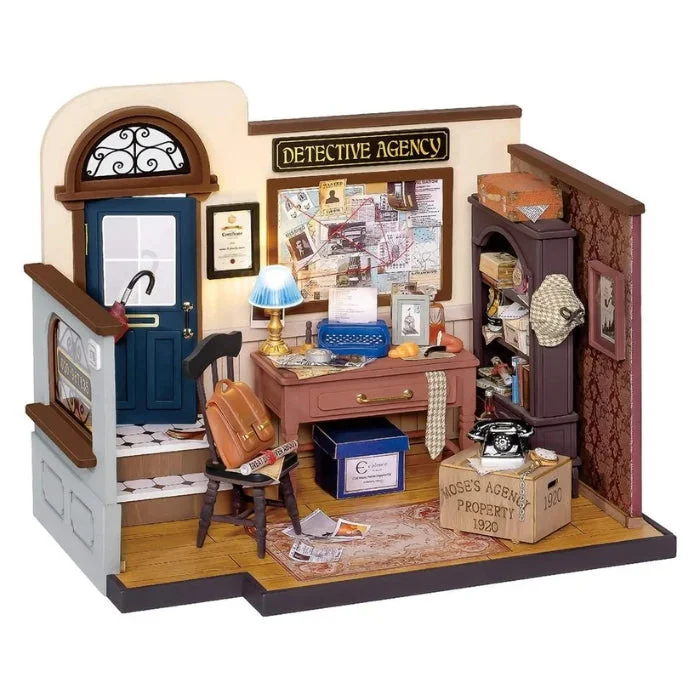 DIY Mini House Mose's Detective Agency