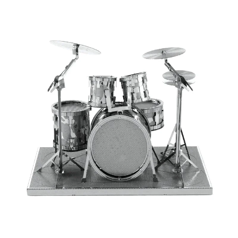 Drum Set Metal Earth Model Kit