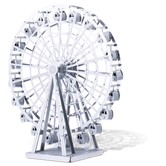 Ferris Wheel Metal Model