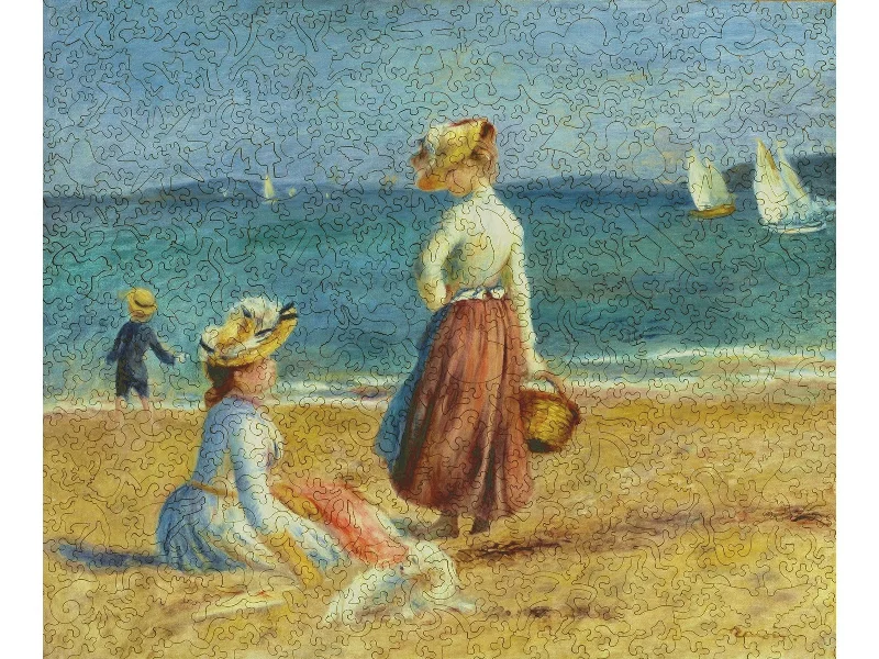 Figures on the Beach