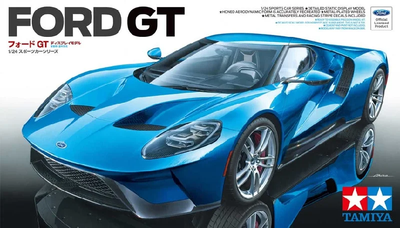 Ford GT Plastic Model Kit (1/24 Scale) Plastic Vehicle Model Kit