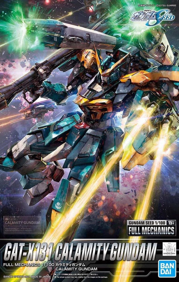 Full Mechanics GAT-X131 Calamity (1/100th Scale) Plastic Gundam Model Kit