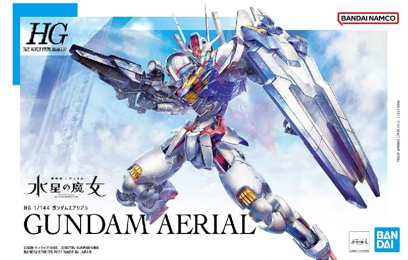 HGTWFM Gundam Aerial (1/144th Scale) Plastic Gundam Model Kit