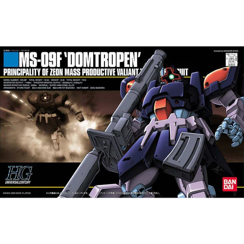 HGUC #17 MS-19F 'Domtropen' (1/144 Scale) Plastic Gundam Model Kit