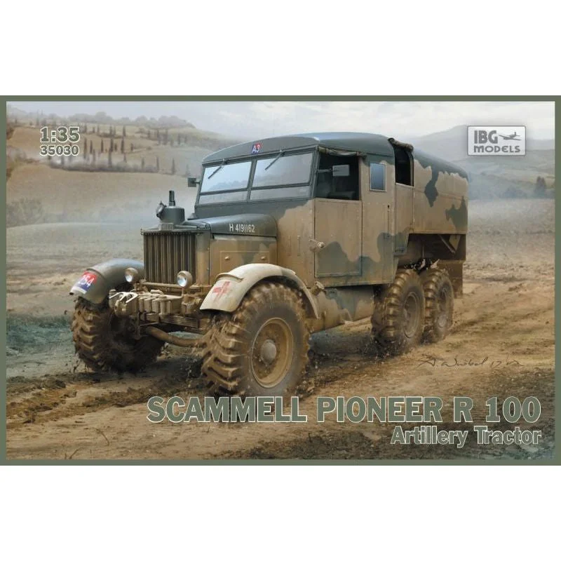 35030 1/35 Scammell Pioneer R 100 Artillery Tractor Plastic Model Kit