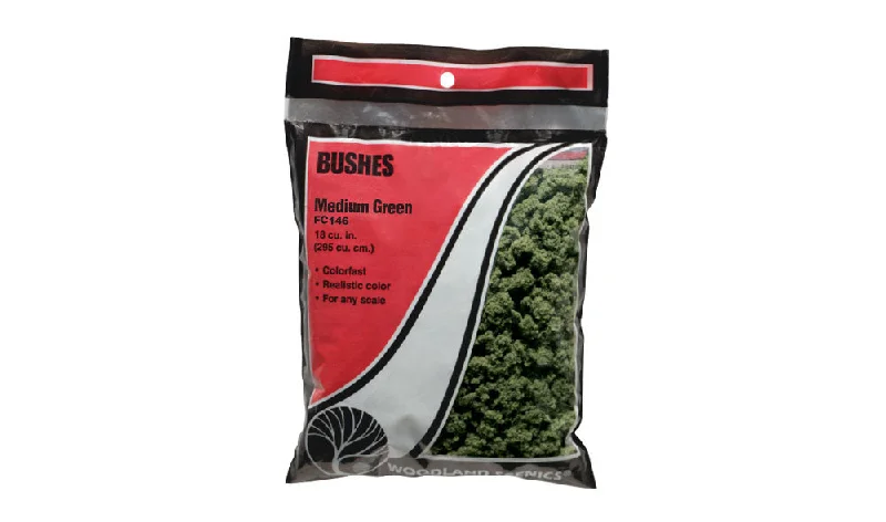 Medium Green Bushes Bag