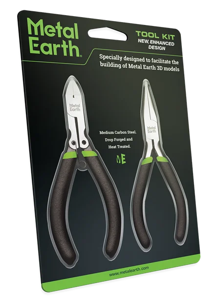 Metal Earth New Enhanced 2-Piece Tool Kit