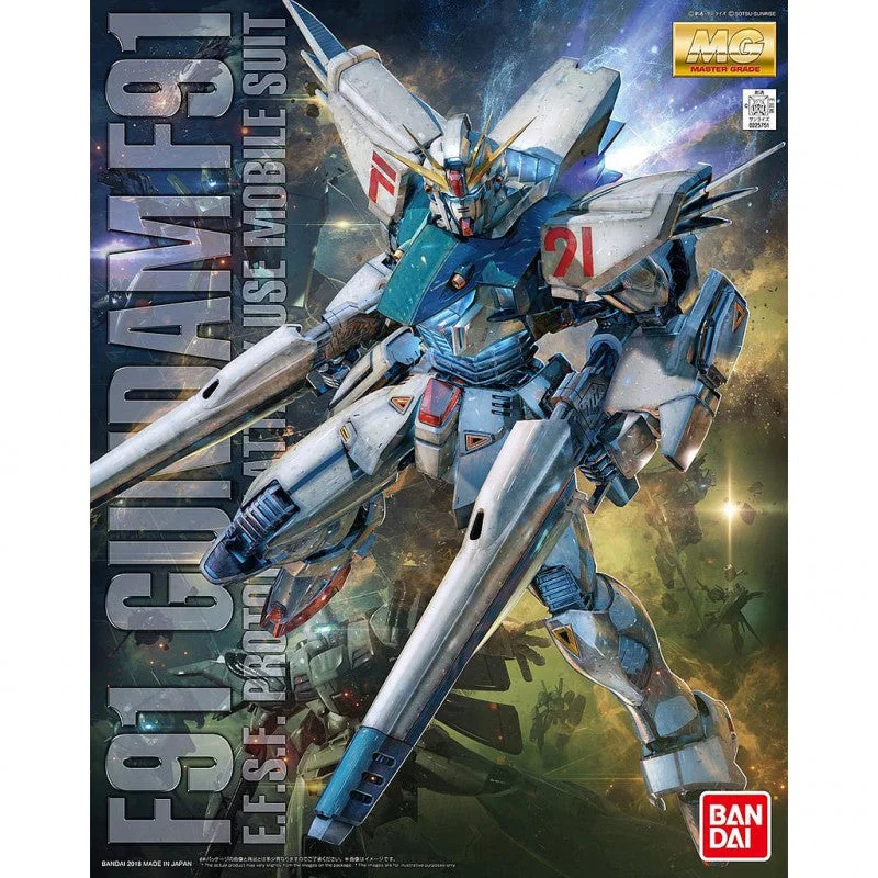 MG F91 Gundam F91 (1/100 Scale) Plastic Gundam Model Kit