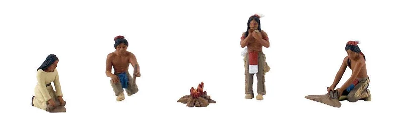 Native Americans Figures - Scene-A-Rama(R) -- pkg(5)