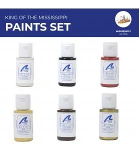 Paint Set for Ship Model: Mississippi #20515