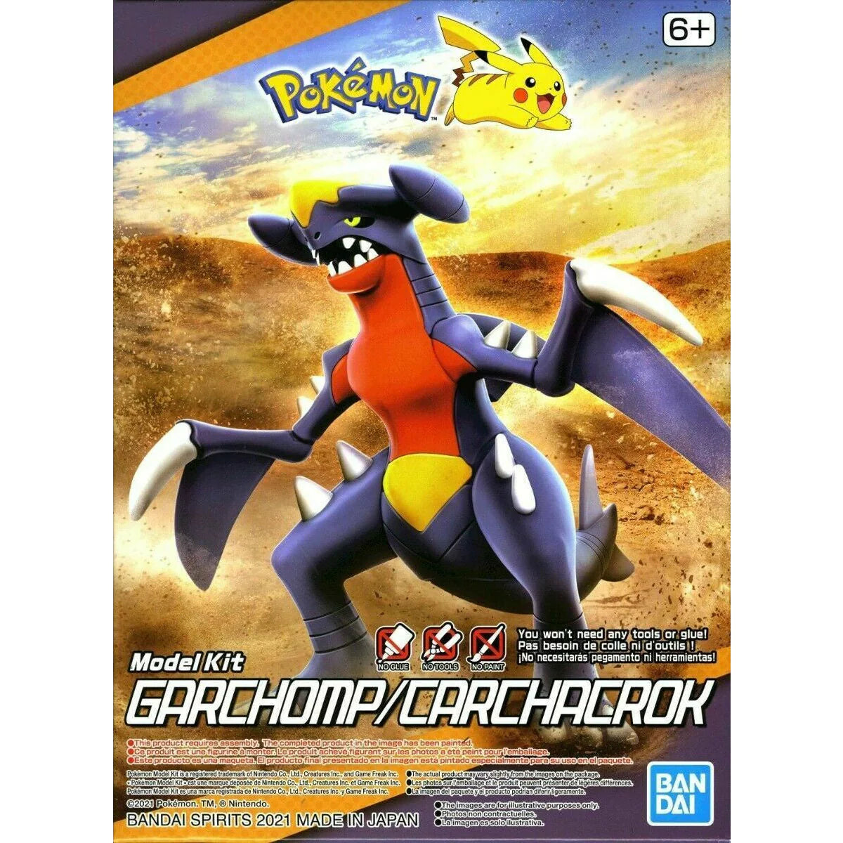 Pokémon Garchomp Plastic Model Kit