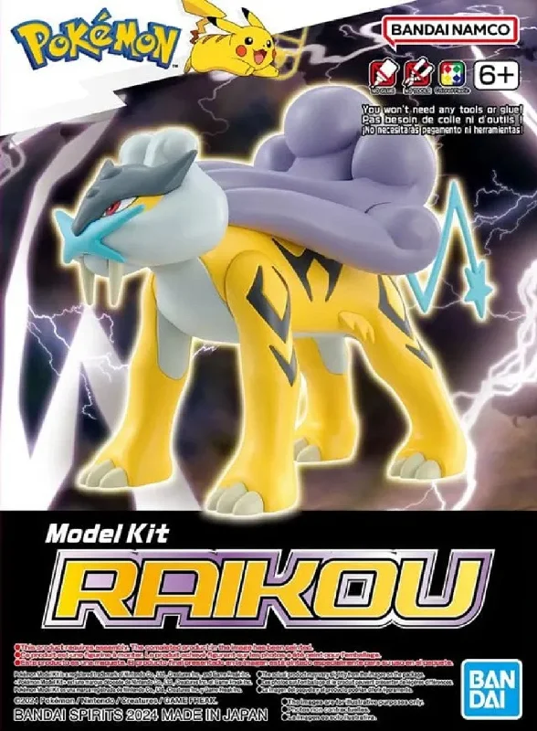 Pokémon Raikou Plastic Model Kit